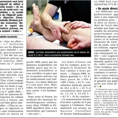 Image d'un cabinet de kiné, exemple de kiné rempla