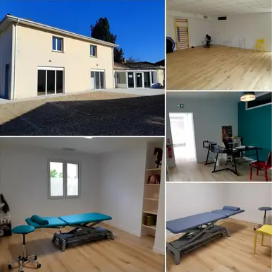 Image d'un cabinet de kiné, exemple de kiné rempla