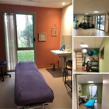 Image d'un cabinet de kiné, exemple de kiné rempla