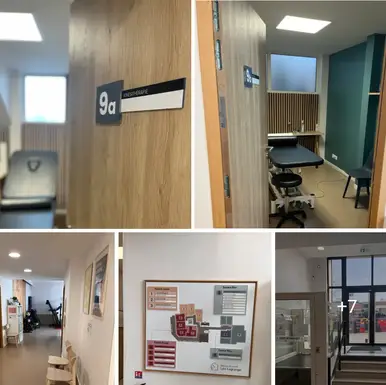 Image d'un cabinet de kiné, exemple de kiné rempla